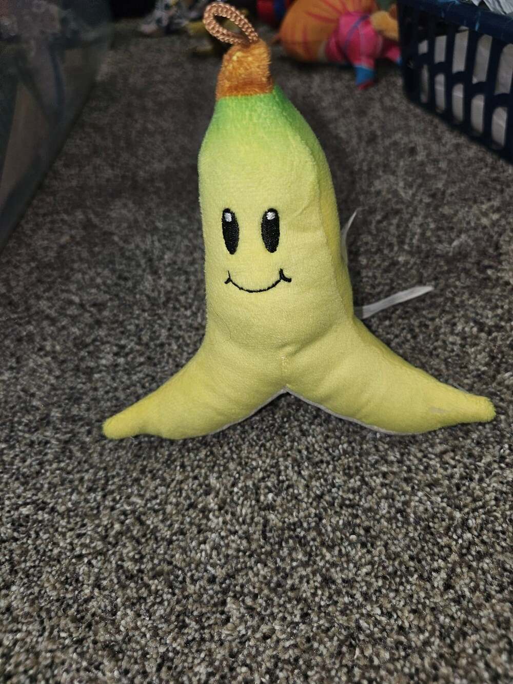 Mario Kart Banana Peel Plush Toy Nintendo Soft Stuffed Animal